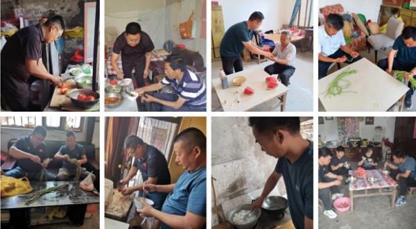 河南浚县开展“我为群众做顿饭”活动搭起联系群众“感情桥”